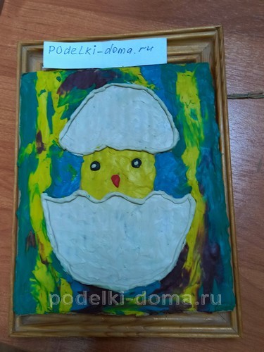 Поделки на Пасху из пластилина