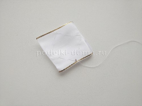 Пасхальное яйцо из ниток