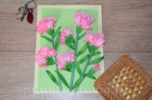 Бумажные цветы — 3 варианта Бумажные цветы — 3 варианта