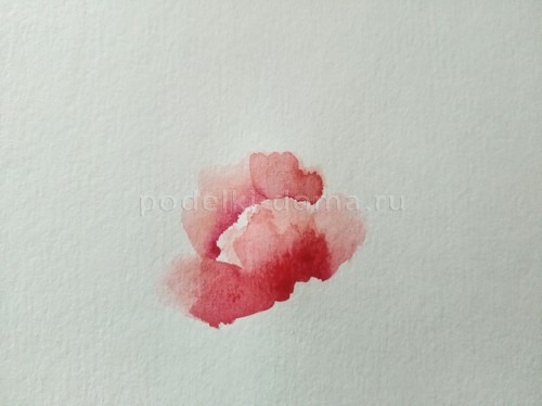 Скетч акварелью «Маки» Скетч акварелью «Маки»