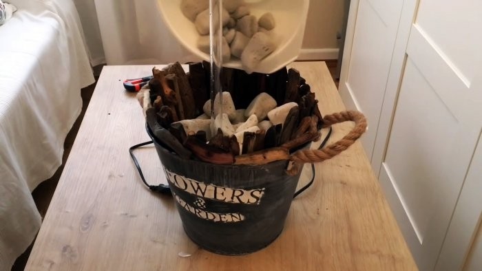 Как сделать магический кран с бесконечным потоком для украшения сада Как сделать магический кран с бесконечным потоком для украшения сада