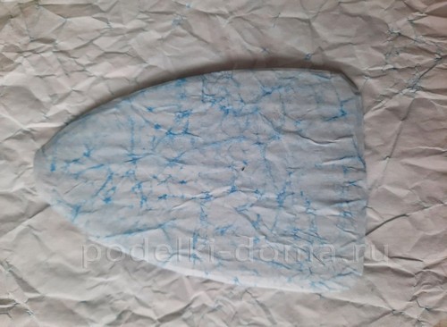 Лодочка-конфетница из бумажной лозы