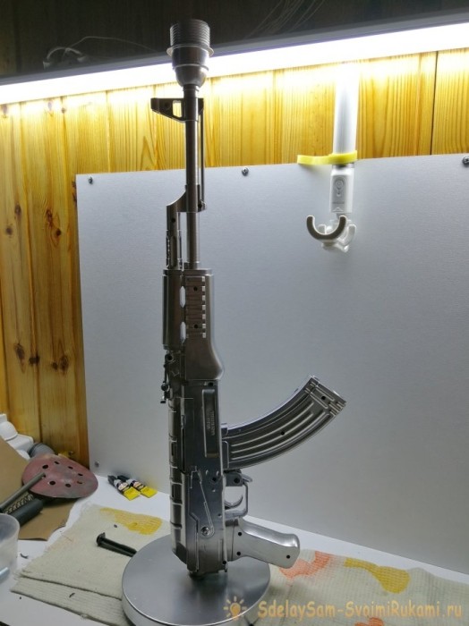 Как сделать светильник АК-47 Как сделать светильник АК-47