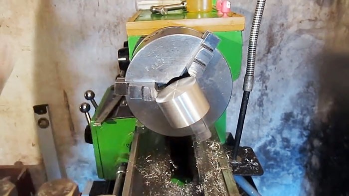 Как сделать куб в кубе на токарном станке