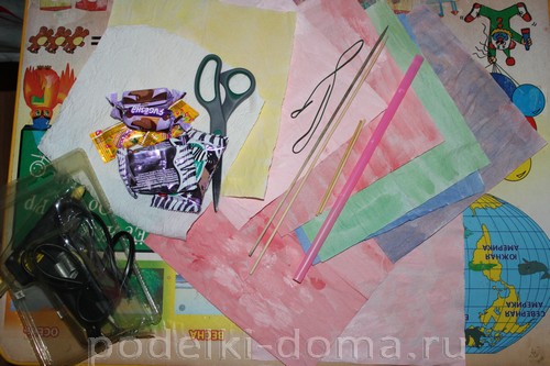 Цветы из бумажных полотенец Цветы из бумажных полотенец