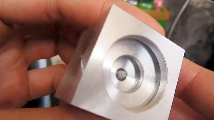 Как сделать куб в кубе на токарном станке