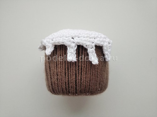 Пасхальное яйцо из ниток