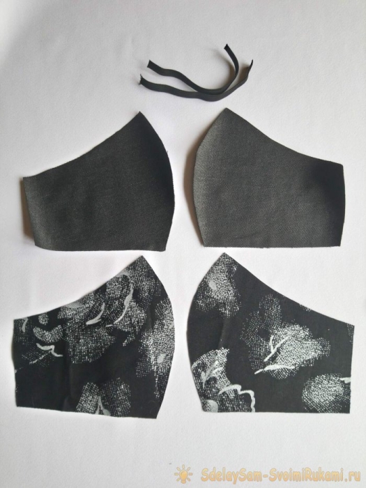 Мастер-класс по шитью простой  многоразовой анатомической маске Мастер-класс по шитью простой  многоразовой анатомической маске