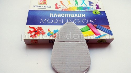 Поделки на Пасху из пластилина