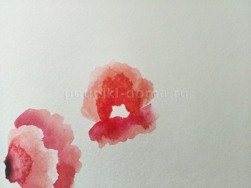 Скетч акварелью «Маки» Скетч акварелью «Маки»