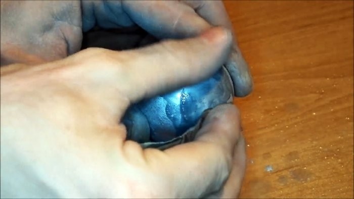 Как из алюминиевой фольги изготовить идеальный шар