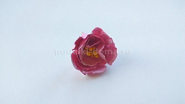 Бумажные цветы — 3 варианта Бумажные цветы — 3 варианта