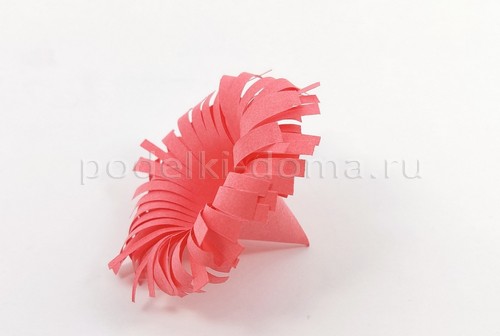 Цветы астры из бумаги Цветы астры из бумаги