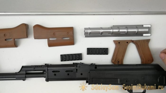 Как сделать светильник АК-47 Как сделать светильник АК-47