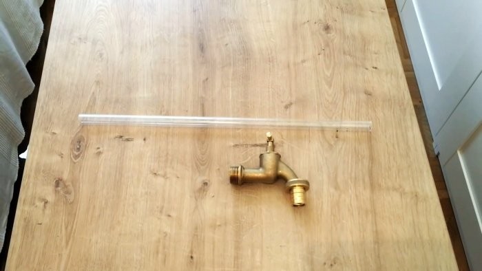 Как сделать магический кран с бесконечным потоком для украшения сада Как сделать магический кран с бесконечным потоком для украшения сада