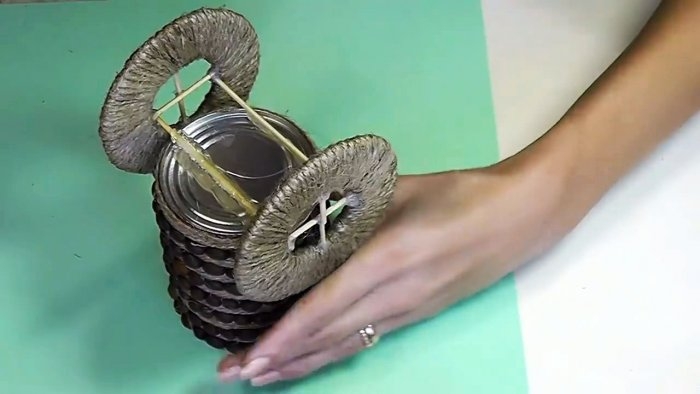 6 поделок для декора из консервных банок 6 поделок для декора из консервных банок