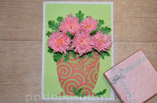 Бумажные цветы — 3 варианта Бумажные цветы — 3 варианта