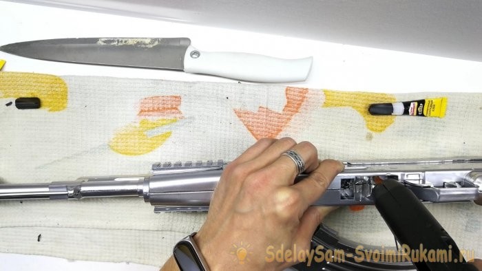 Как сделать светильник АК-47 Как сделать светильник АК-47