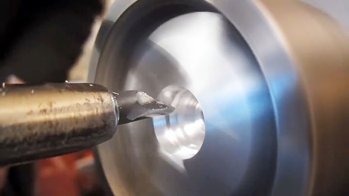 Как сделать куб в кубе на токарном станке