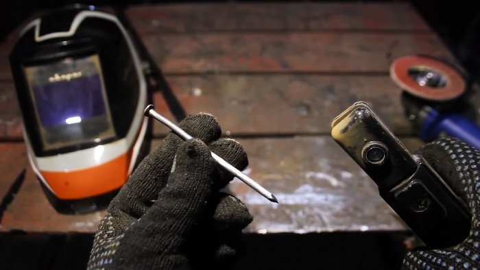 Как намотать гвоздь на ножку бокала