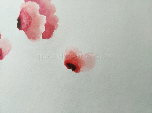 Скетч акварелью «Маки» Скетч акварелью «Маки»