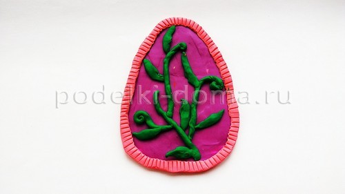 Поделки на Пасху из пластилина