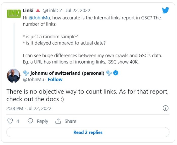 Google: точного подсчета ссылок в интернете не существует