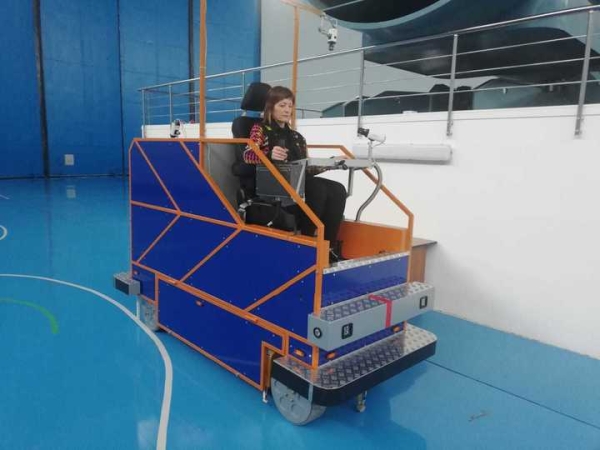 В Центре подготовки космонавтов представили «кентавра» для полета на Луну