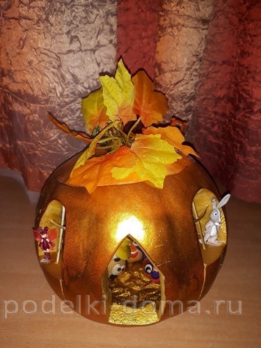 Поделки из тыквы