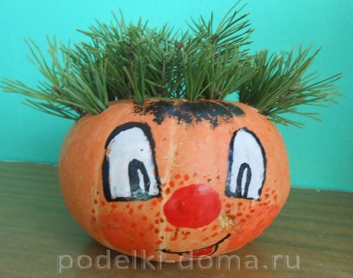 Поделки из тыквы