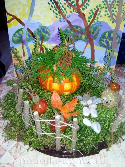 Поделки из тыквы