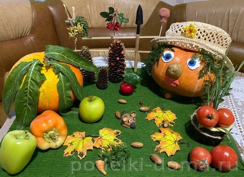 Поделки из тыквы