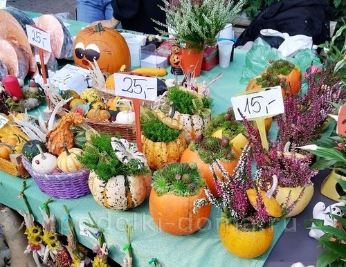 Поделки из тыквы