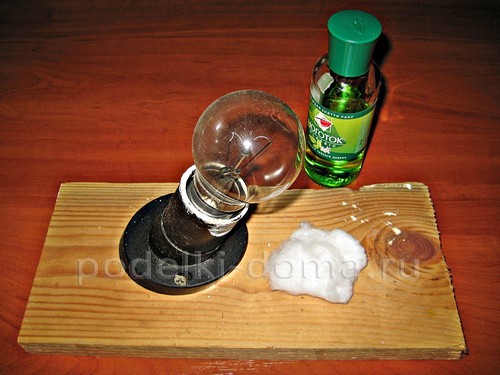 Игрушка на ёлку «Заяц» из лампочки Игрушка на ёлку «Заяц» из лампочки