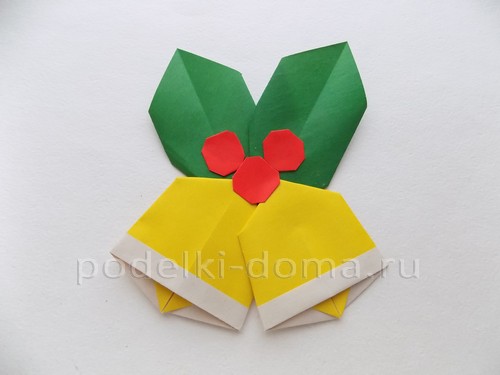 Колокольчики из бумаги (оригами) Колокольчики из бумаги (оригами)