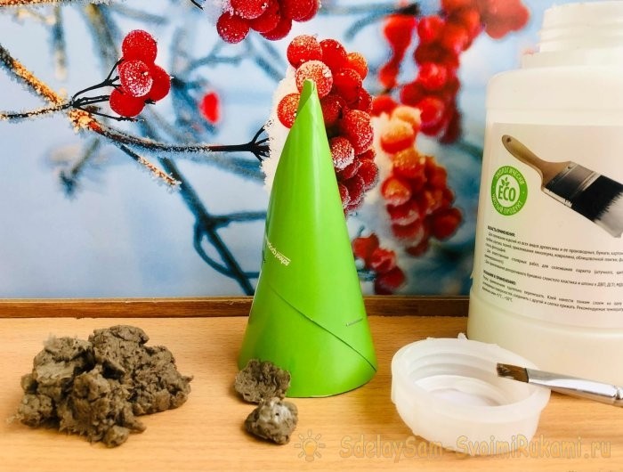 Как сделать маленькую и нарядную, новогоднюю ёлочку