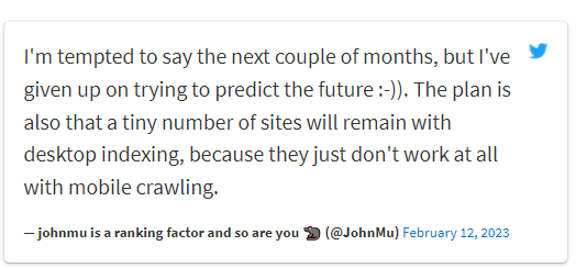 Google завершит переход на mobile-first индексацию в течение двух месяцев