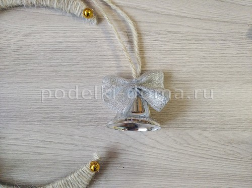 Новогоднее украшение «Месяц и звезды»