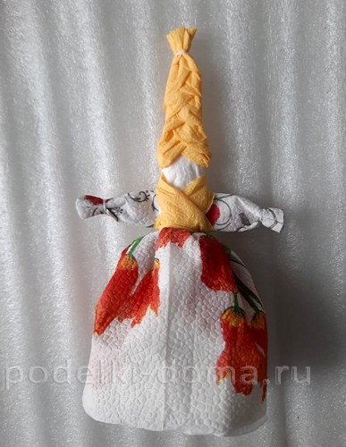 Куклы из бумажных салфеток