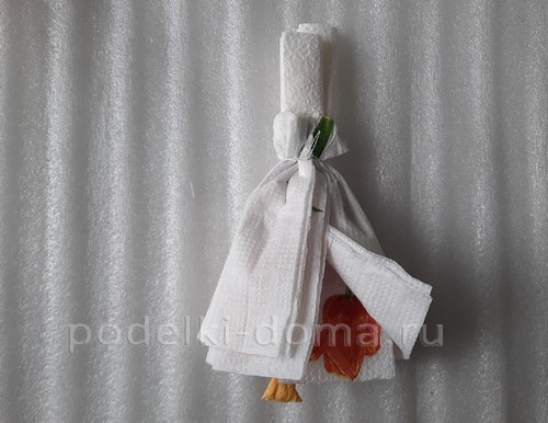 Куклы из бумажных салфеток