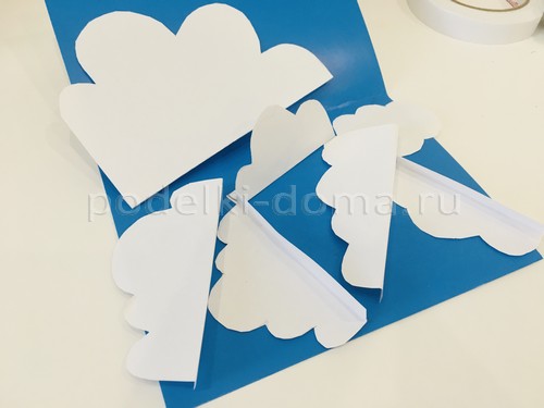 Объемная открытка к Дню космонавтики