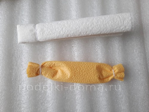 Куклы из бумажных салфеток