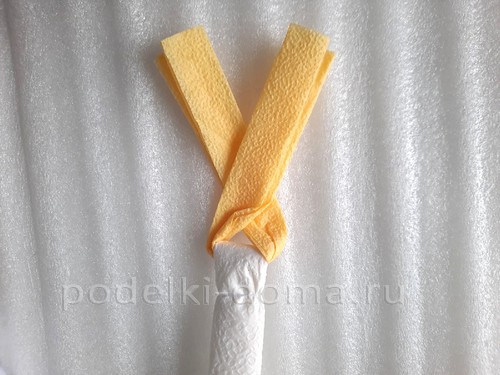 Куклы из бумажных салфеток