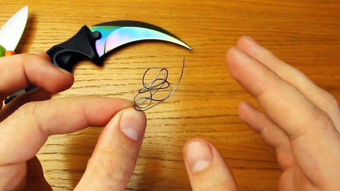 Волшебная проволока с Алиэкспресс обладающая памятью. Угадывает карту и масть Волшебная проволока с Алиэкспресс обладающая памятью. Угадывает карту и масть