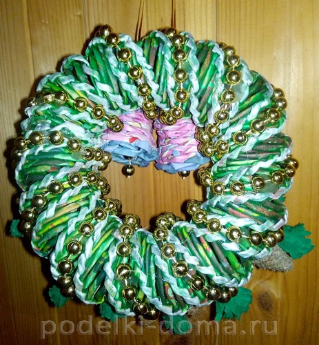 Новогоднее украшение «Месяц и звезды»