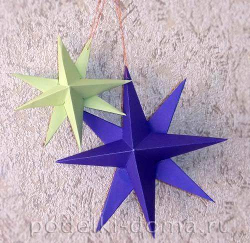 Новогоднее украшение «Месяц и звезды»